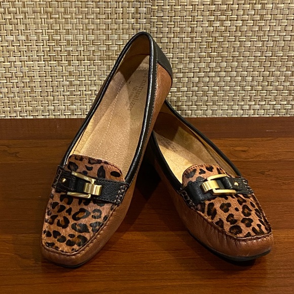 Naturalizer Shoes - Naturalizer Sophie Calf Hair Leopard Buckle Moc 9